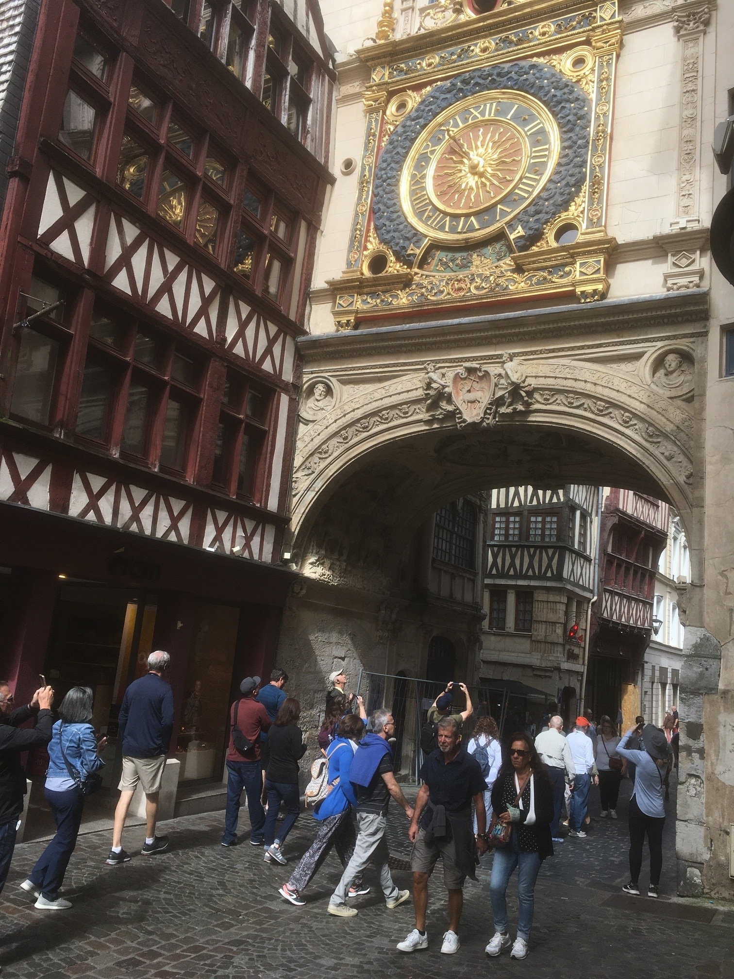 208 gros horloge rouen